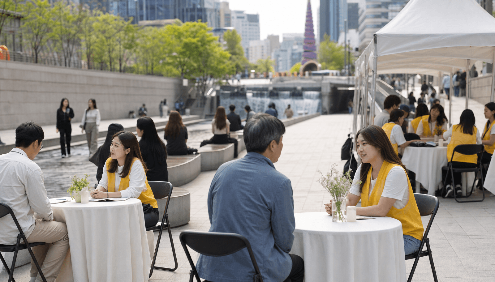 청계광장에서 열리는 '마음 Knock, 생명 Talk — 모노라 편집부 codex hero