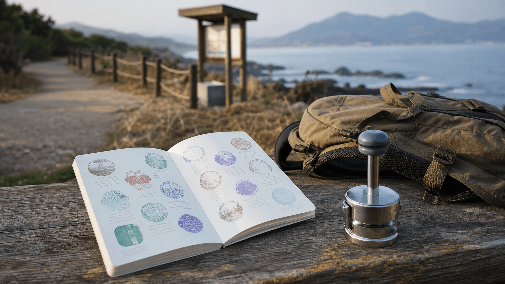 승우여행사, 코리아둘레길 4500km 스탬프북 선보였다 — 모노라 편집부 codex hero